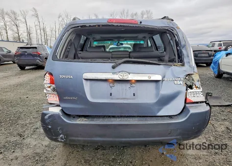 2006 Toyota Highlander Hybrid from USA, damaged, VIN JTEEW21A960027337